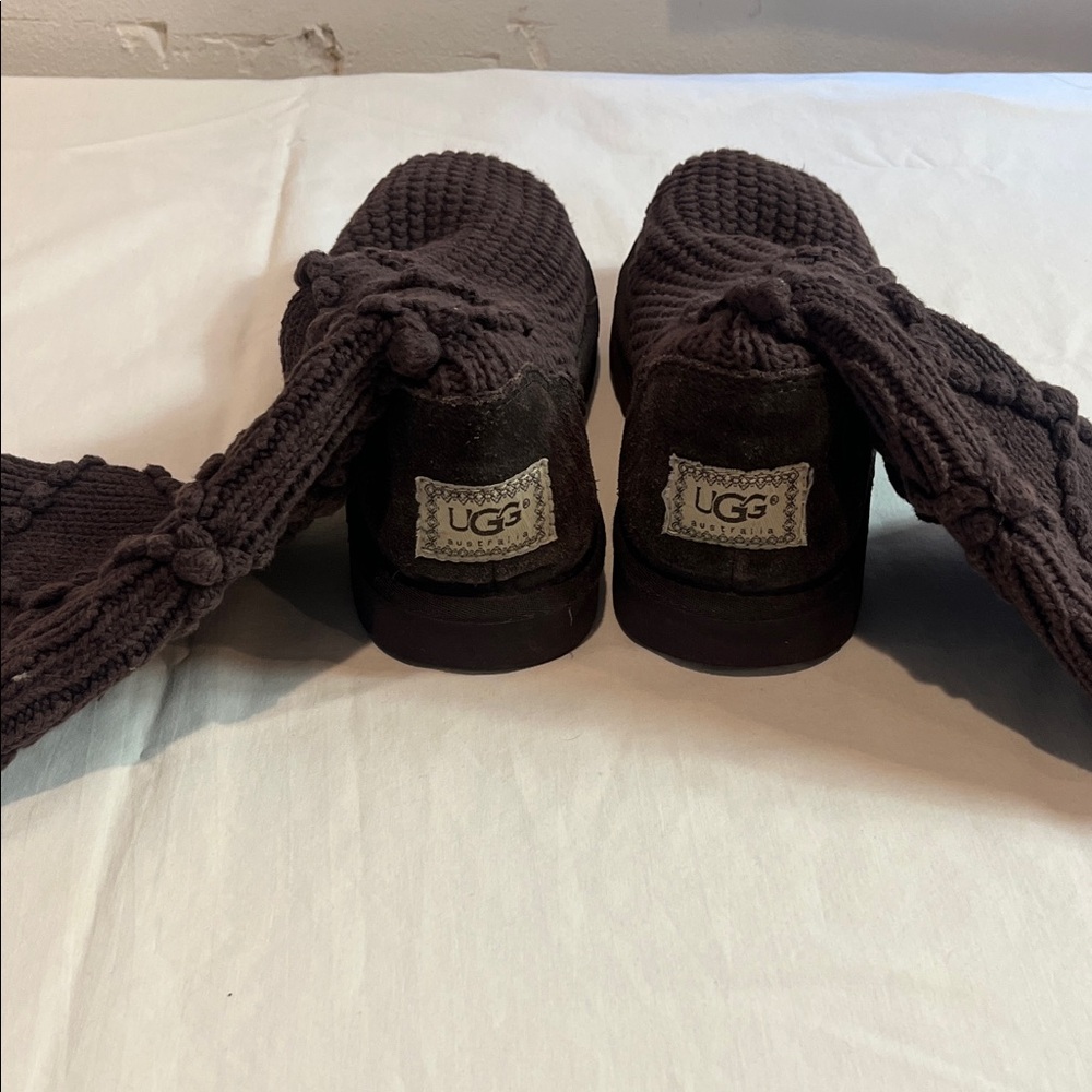UGG Chocolate Knit Boots